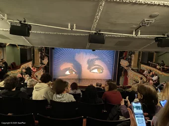 Aldwych Theatre Dress Circle K18 view from seat photo