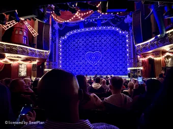 Piccadilly Theatre Stalls M11 view from seat photo