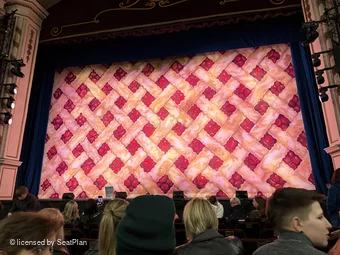 New Wimbledon Theatre Stalls D10 view from seat photo