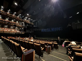 Bridge Theatre Stalls H9 view from seat photo