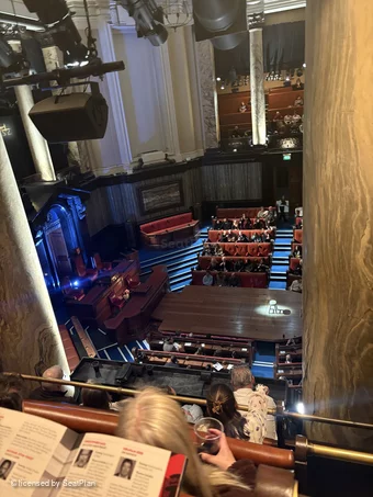 London County Hall South Gallery D10 view from seat photo