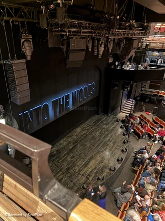 Bridge Theatre Gallery 2 A69 view from seat photo