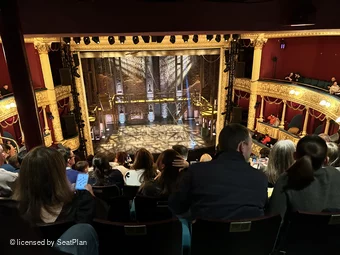 Theatre Royal Glasgow Upper Circle G21 view from seat photo