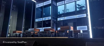 Peacock Theatre Stalls A2 view from seat photo