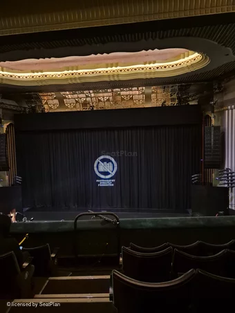 Eventim Apollo Circle Block 8 E45 view from seat photo