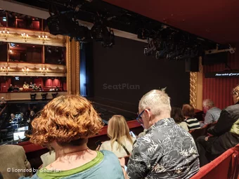 Royal Opera House Stalls Circle C99 view from seat photo