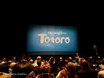 Barbican Theatre Stalls G21 view from seat photo