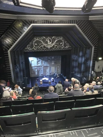 Trafalgar Theatre Dress Circle M17 view from seat photo