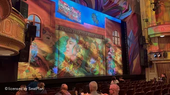 James Earl Jones Theatre Orchestra J13 view from seat photo