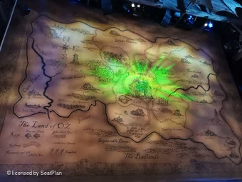 Gershwin Theatre Orchestra EE105 view from seat photo