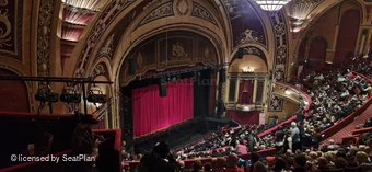 Liverpool Empire Circle R85 view from seat photo