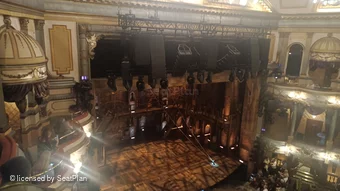 Victoria Palace Theatre Grand Circle C39 view from seat photo