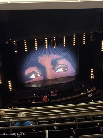 Milton Keynes Theatre Upper Circle Slips21 view from seat photo