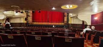 Richmond Theatre Stalls T3 view from seat photo