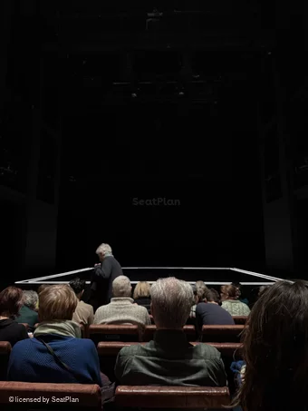 Royal Court Theatre Stalls G11 view from seat photo