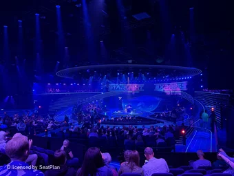 Wembley Park Theatre Locomotive Seats R50 view from seat photo