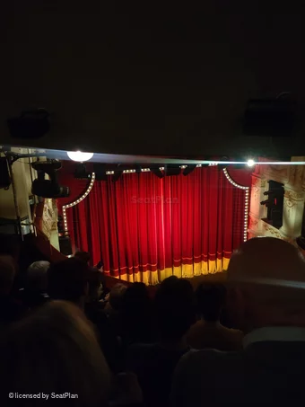 Garrick Theatre Grand Circle E18 view from seat photo