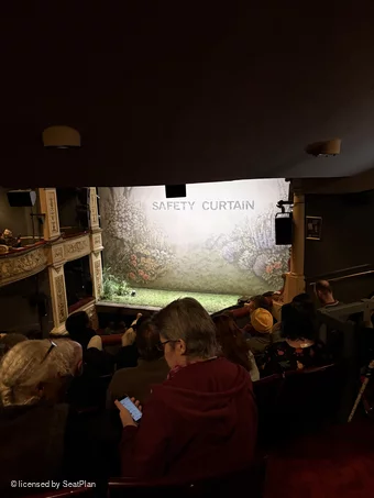 Duke of York's Theatre Royal Circle F19 view from seat photo