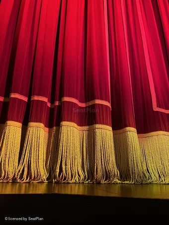 Garrick Theatre Stalls AA9 view from seat photo