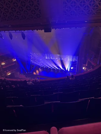 London Palladium Grand Circle L12 view from seat photo