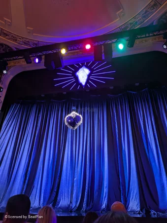 Criterion Theatre Stalls F10 view from seat photo