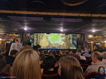 Palace Theatre Stalls T25 view from seat photo