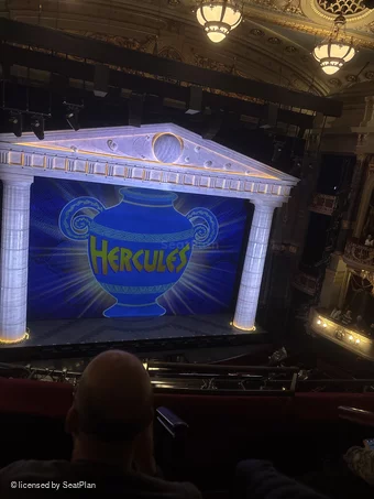 Theatre Royal Drury Lane Grand Circle C36 view from seat photo