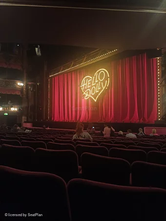 London Palladium Stalls P5 view from seat photo