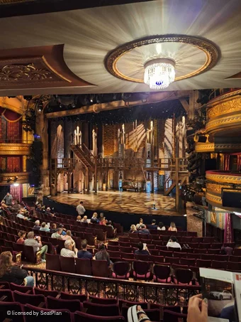 Richard Rodgers Theatre Orchestra Q26 view from seat photo