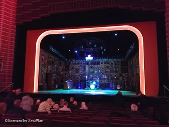 New Theatre Oxford Stalls N17 view from seat photo