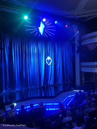 Criterion Theatre Dress Circle A26 view from seat photo