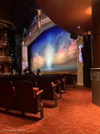 Prince of Wales Theatre Stalls J3 view from seat photo