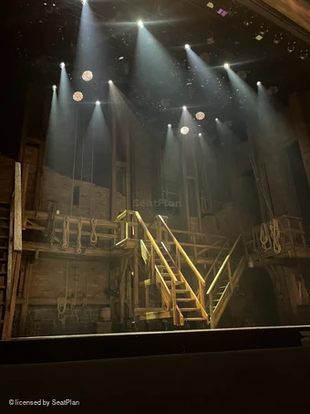 Victoria Palace Theatre Stalls A34 view from seat photo