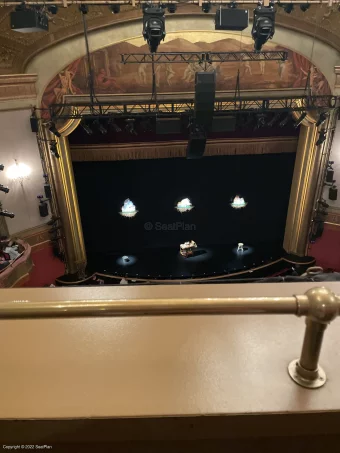 St James Theatre Balcony A113 view from seat photo