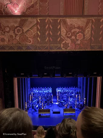 Prince Edward Theatre Grand Circle G13 view from seat photo