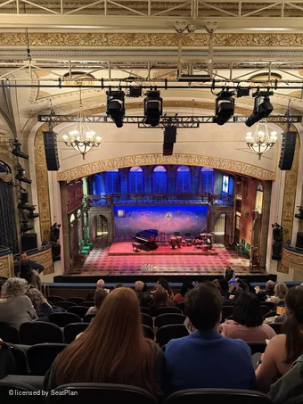 Gerald Schoenfeld Theatre Mezzanine J104 view from seat photo