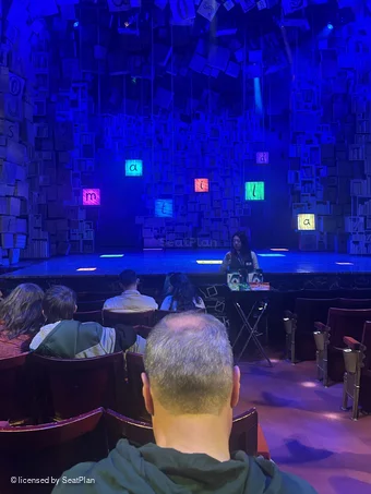 Cambridge Theatre Stalls H17 view from seat photo