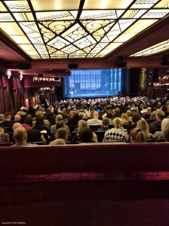 Prince Edward Theatre Stalls STB2 3 view from seat photo