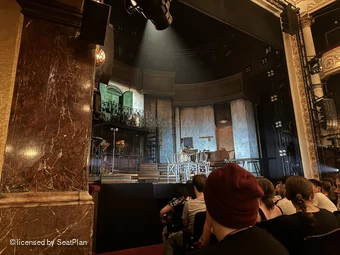 Lyric Theatre Stalls G24 view from seat photo