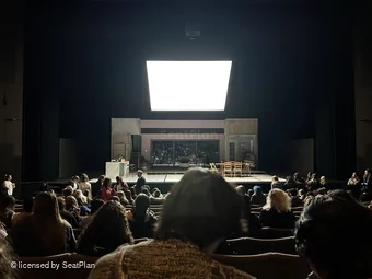 National Theatre - Lyttelton Stalls R20 view from seat photo