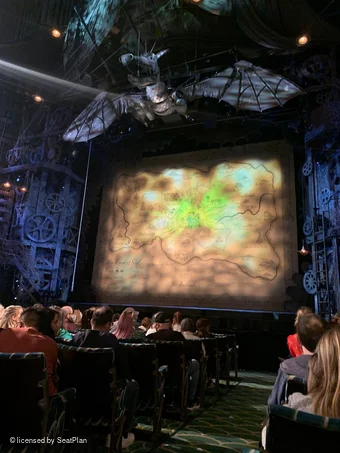 Apollo Victoria Theatre Stalls L17 view from seat photo