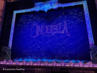 Richmond Theatre Stalls E9 view from seat photo