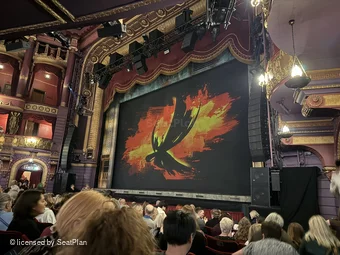 Palace Theatre Stalls H5 view from seat photo