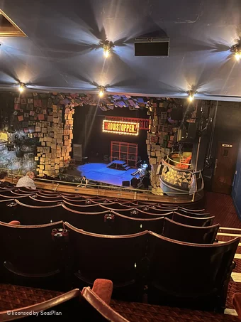 Cambridge Theatre Dress Circle H1 view from seat photo