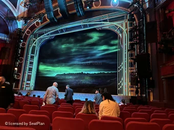 Broadway Theatre Orchestra M13 view from seat photo