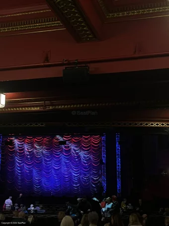 Dominion Theatre Stalls YY5 view from seat photo