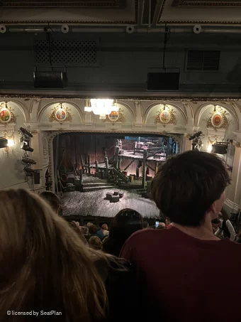 Ambassadors Theatre Circle L5 view from seat photo