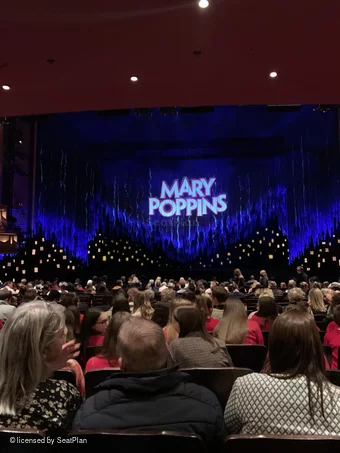 Prince Edward Theatre Stalls W16 view from seat photo