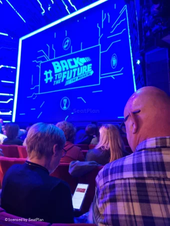 Adelphi Theatre Stalls T11 view from seat photo