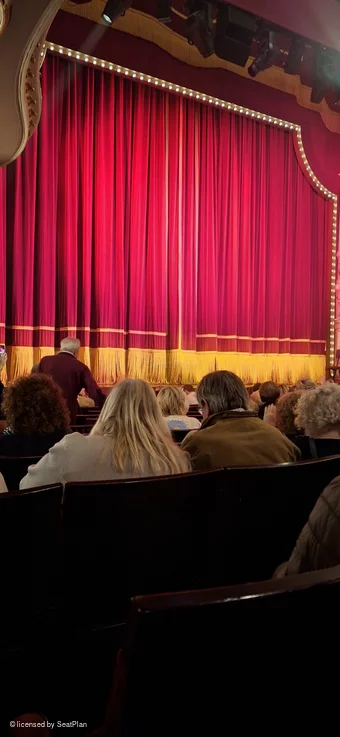 Garrick Theatre Stalls H23 view from seat photo